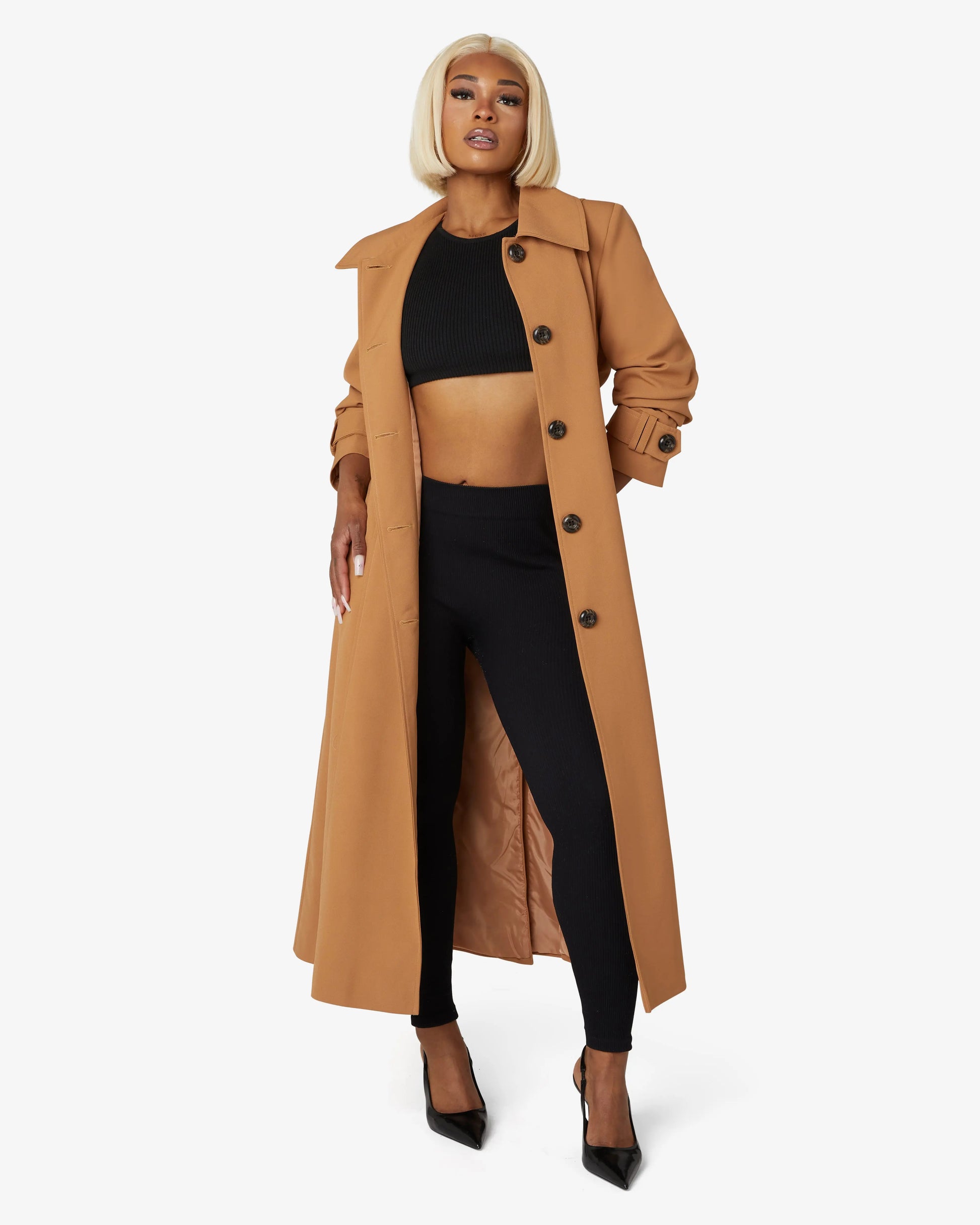 Spring/Summer Longline Mac Coat (2002-SP) De La Creme