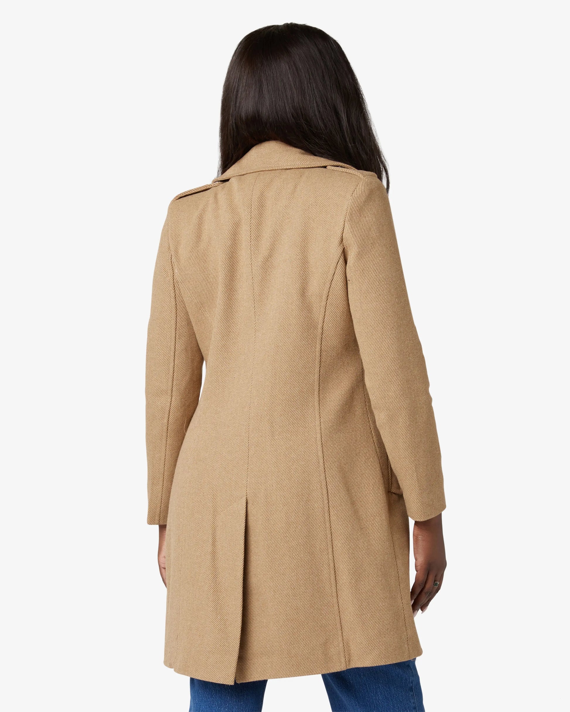 Double Breasted Twill Military Coat (1908) De La Creme