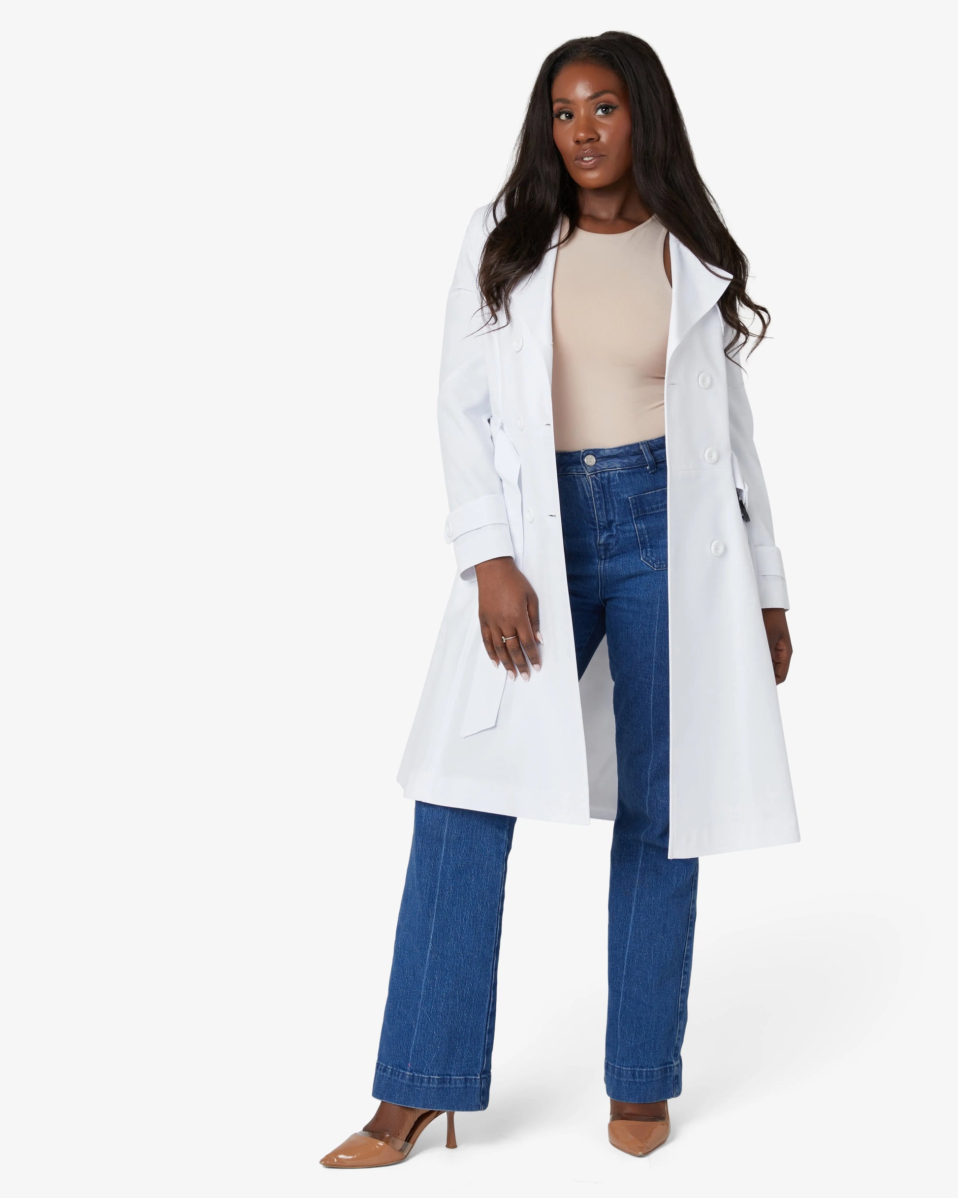 Spring/Summer Double Breasted Trench Mac Coat De La Creme
