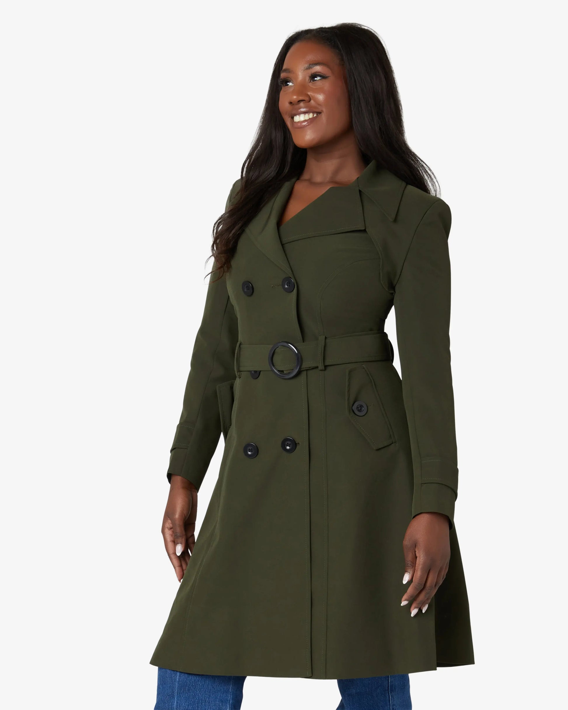 Spring/Summer Double Breasted Trench Mac Coat De La Creme