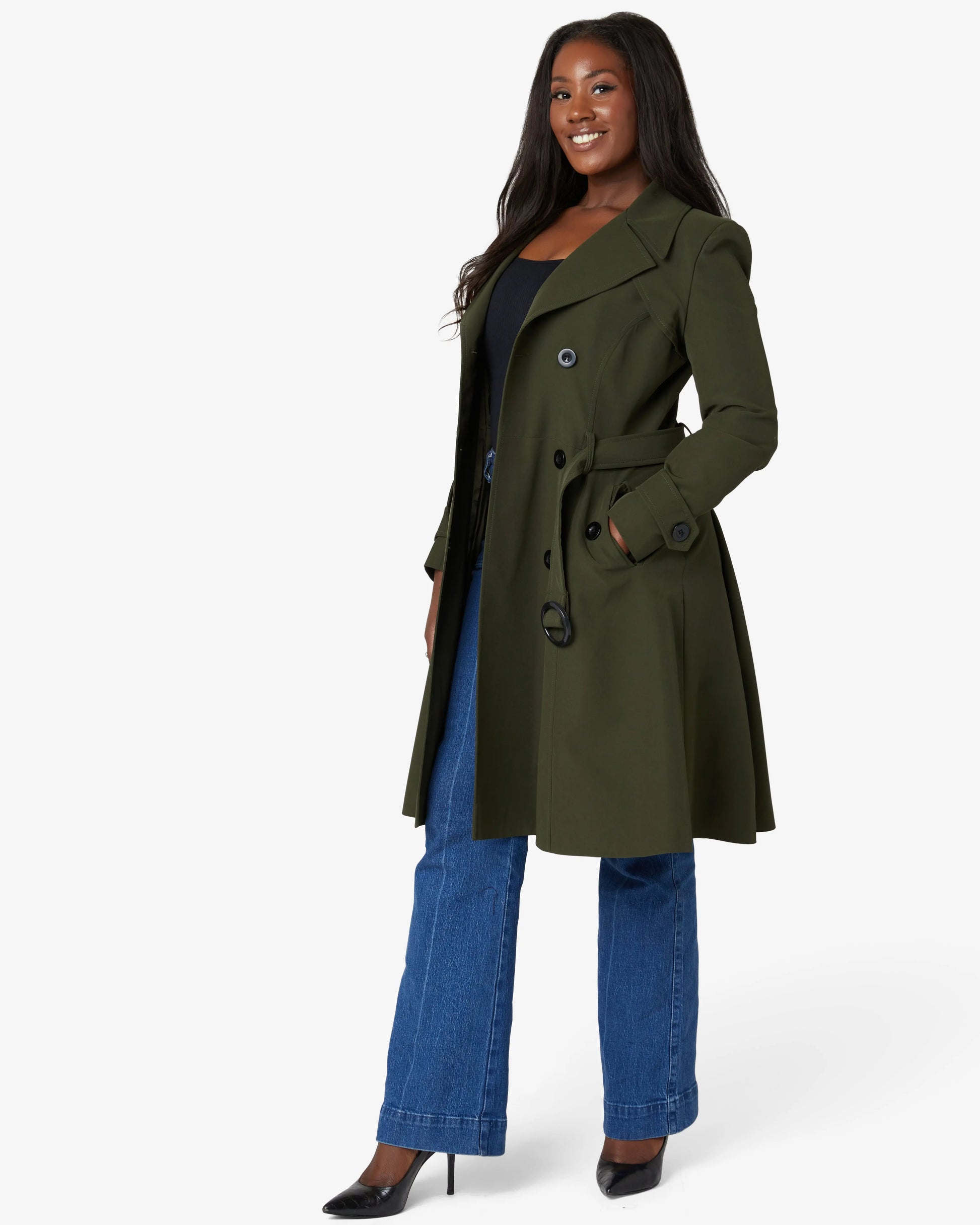Spring/Summer Double Breasted Trench Mac Coat De La Creme