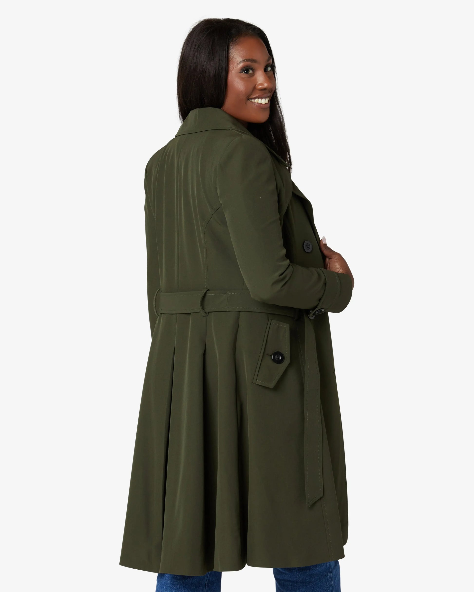 Spring/Summer Double Breasted Trench Mac Coat De La Creme
