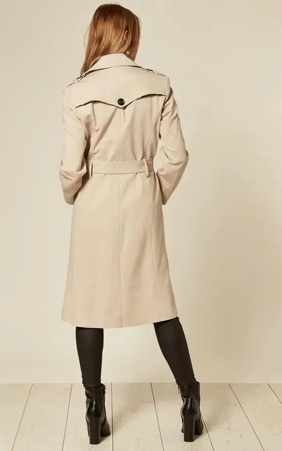Spring/Summer Lightweight Military Duster Trench Coat De La Creme