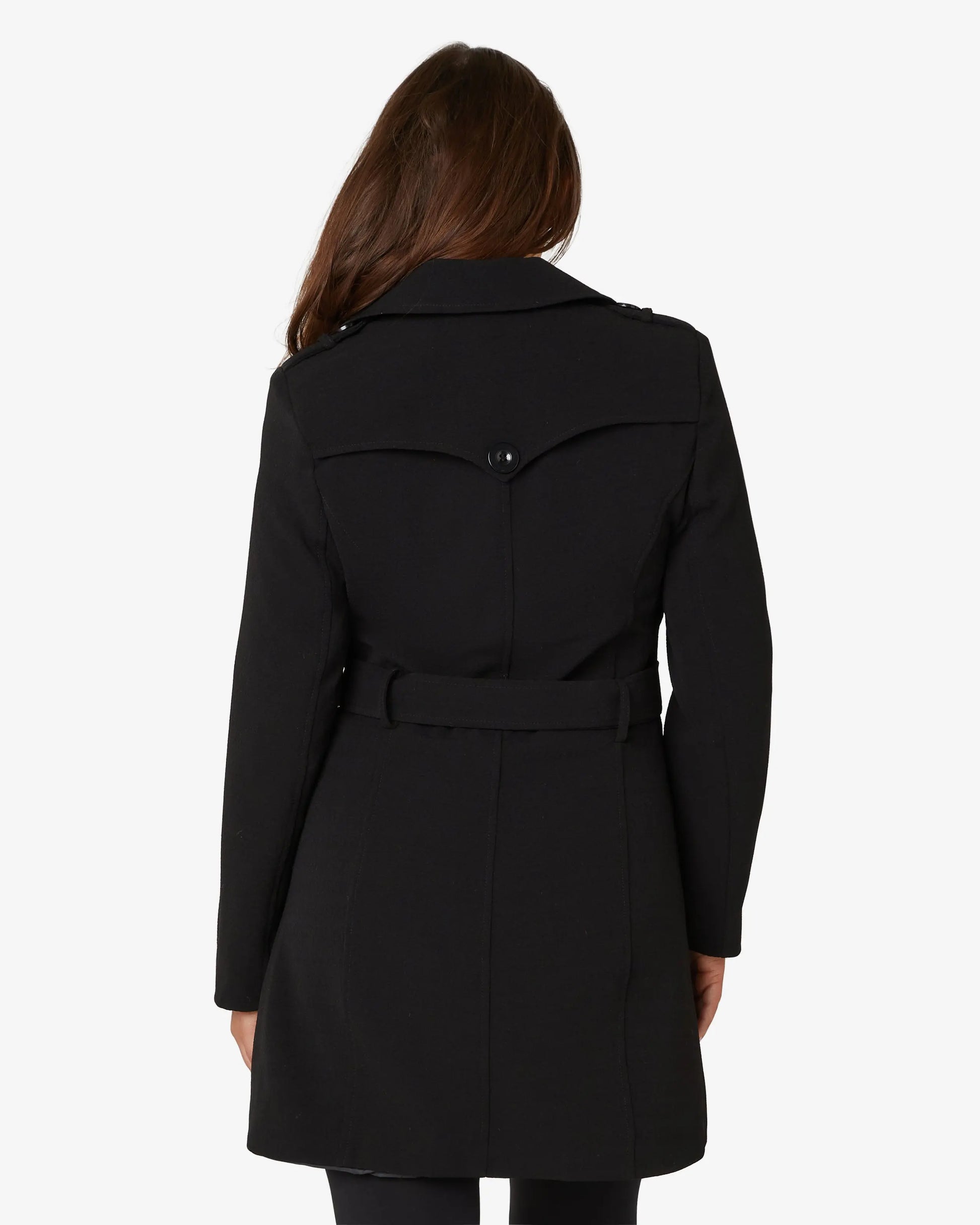 Spring/Summer Military Double Breasted Trench Coat (9049-SP) De La Creme