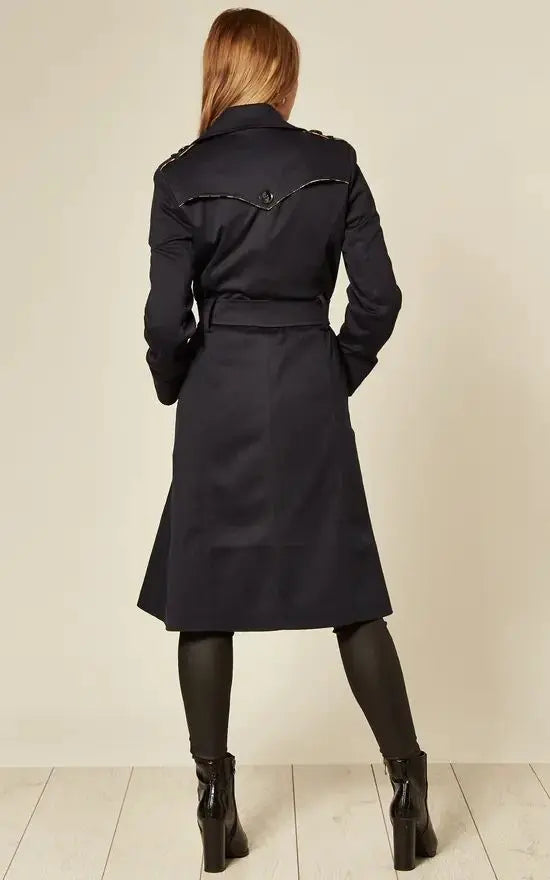 Spring/Summer Lightweight Military Duster Trench Coat De La Creme