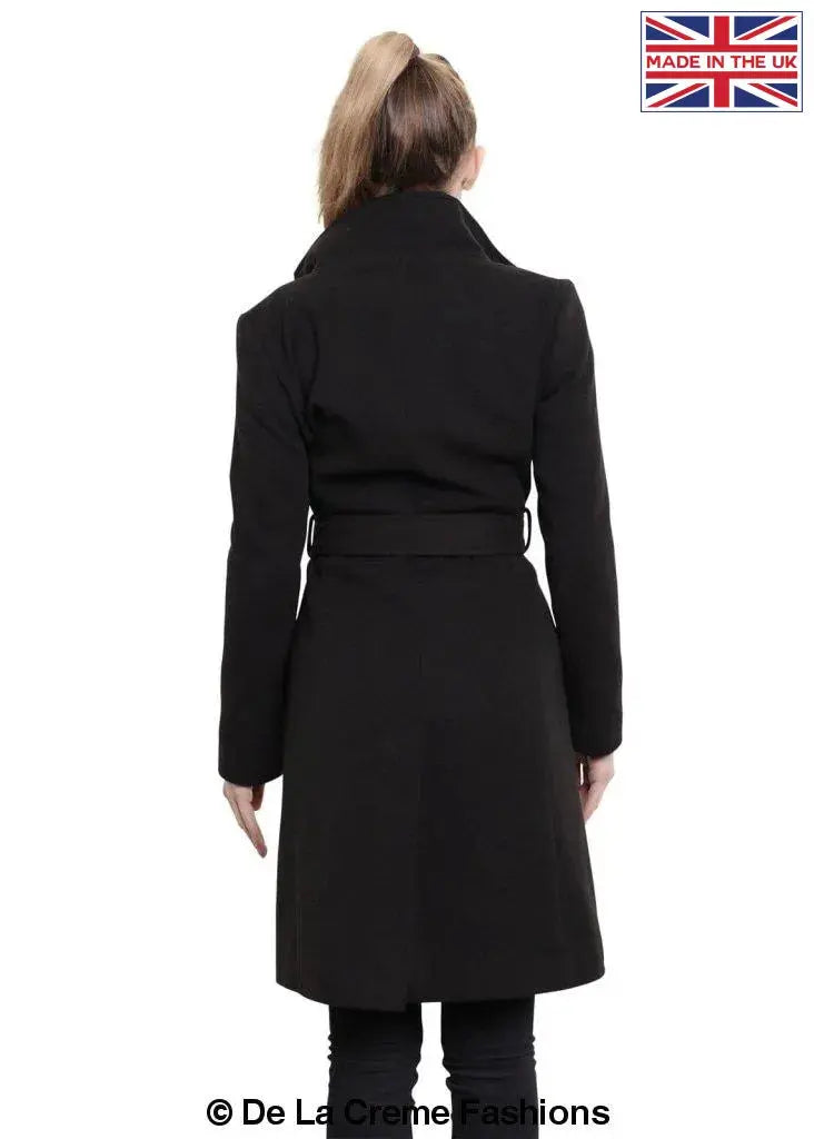De La Creme - Womens Hip Length Keep It Simple Coat