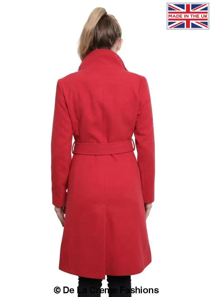 De La Creme - Womens Hip Length Keep It Simple Coat