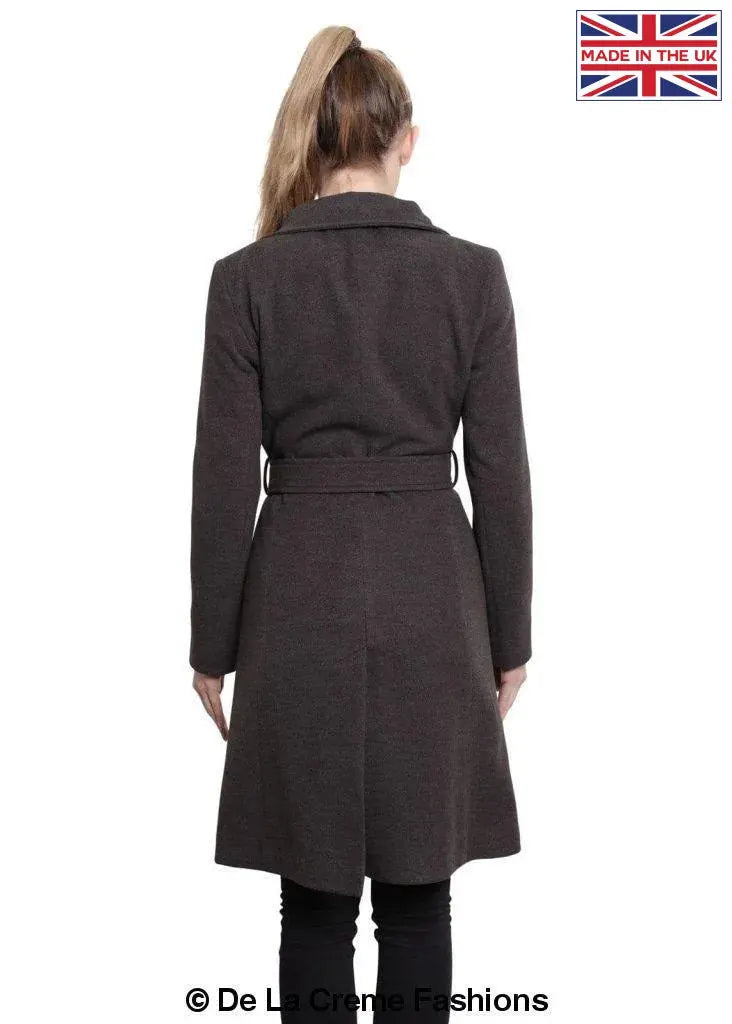 De La Creme - Womens Hip Length Keep It Simple Coat