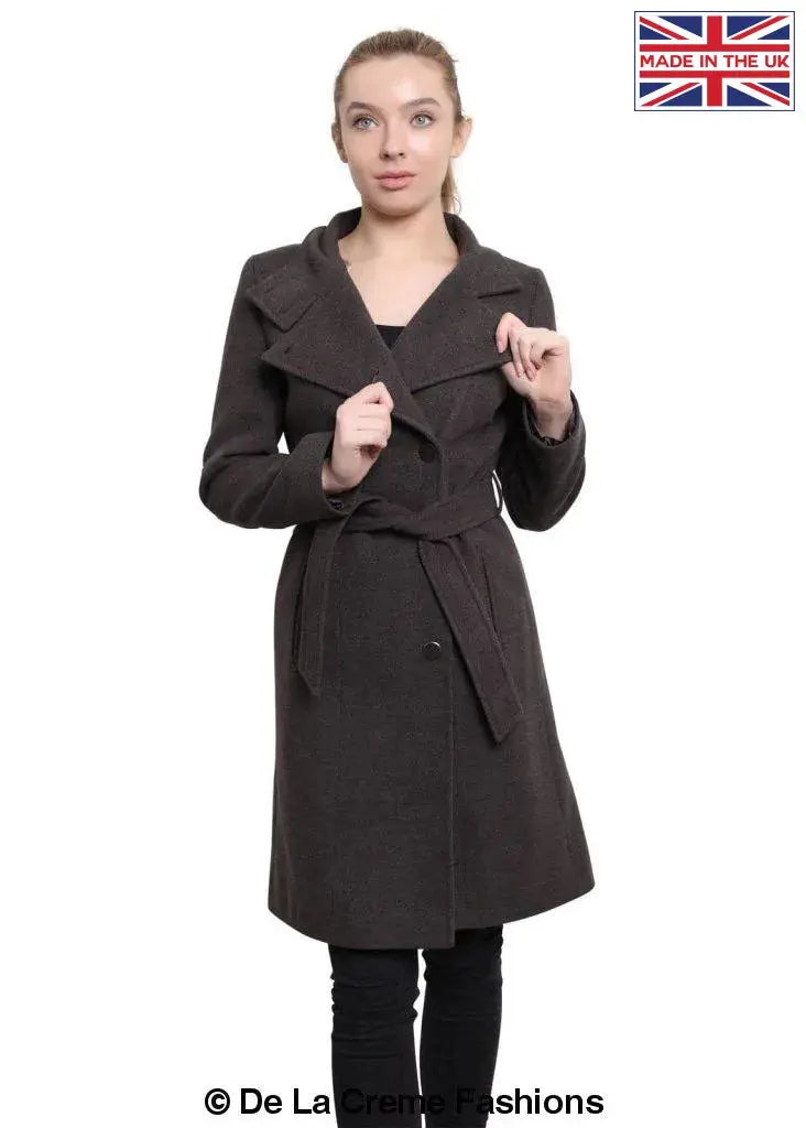 De La Creme - Womens Hip Length Keep It Simple Coat