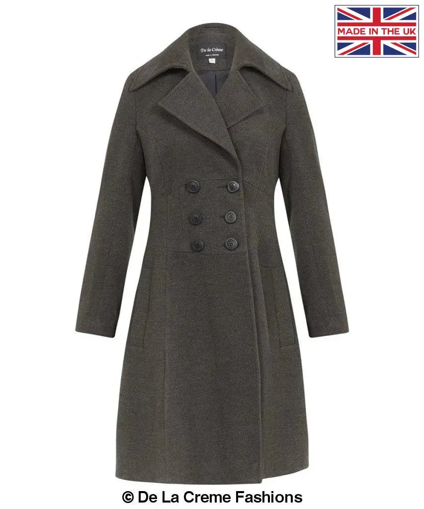 Kirsty Slim Fit A-Line Coat
