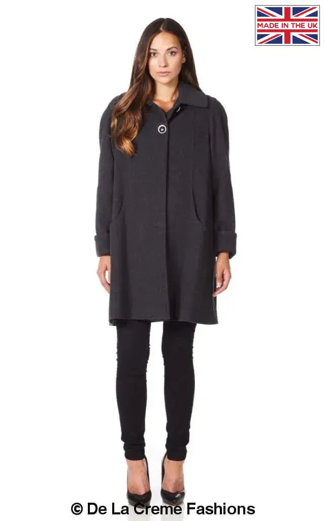 De La Creme - Womens Swing Coat