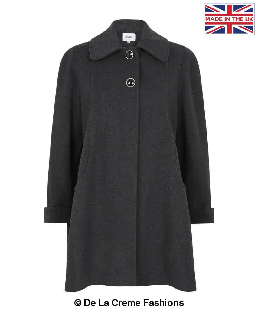 De La Creme - Womens Swing Coat
