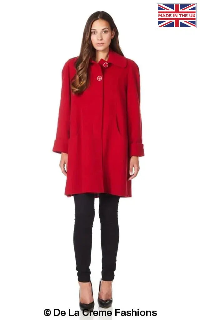 De La Creme - Womens Swing Coat