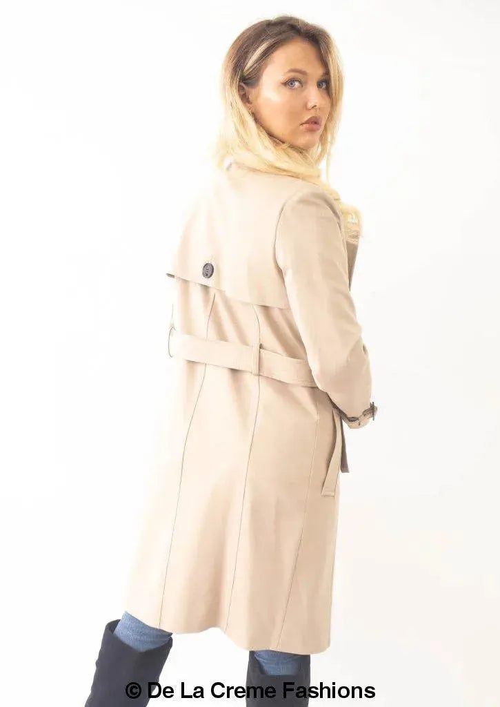 Alexis Slim Fit Trench Coat