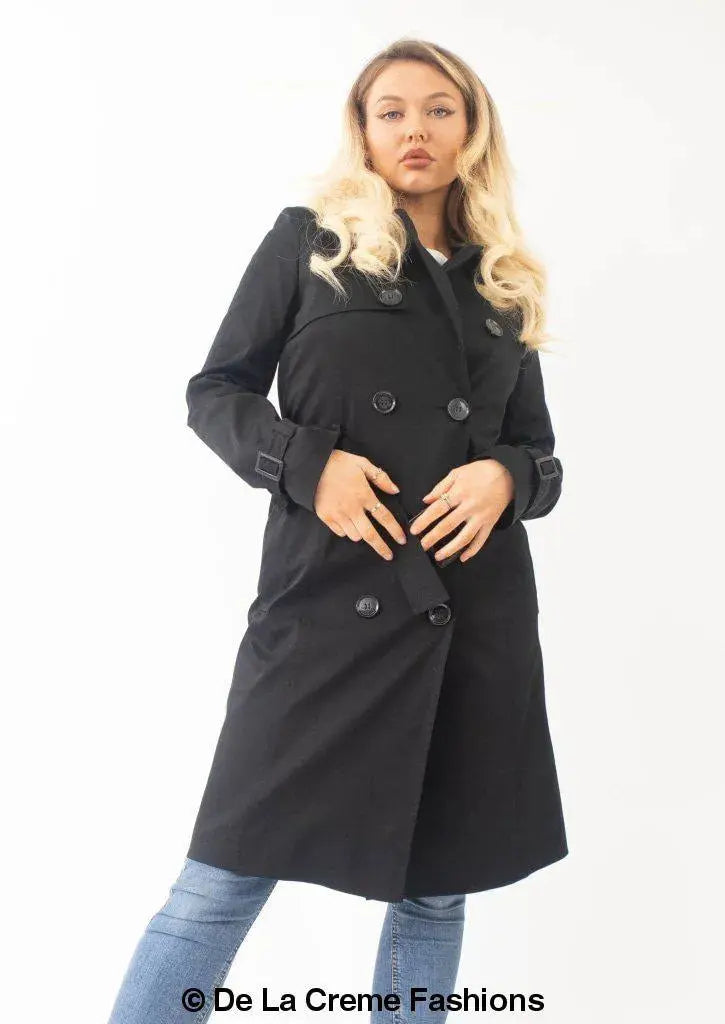 Alexis Slim Fit Trench Coat