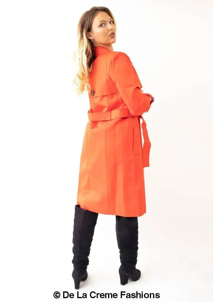 Alexis Slim Fit Trench Coat