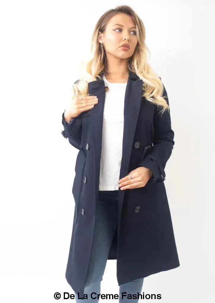 Alexis Slim Fit Trench Coat