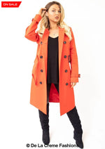 Alexis Slim Fit Trench Coat