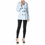 Women's Spring/Summer Double Breasted Short Belted Coat