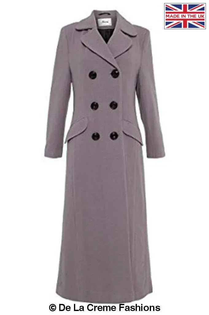 Megan Wool & Cashmere Blend Double Breasted Winter Coat