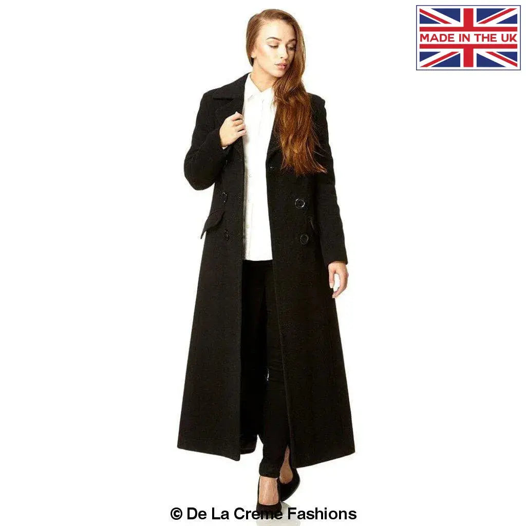 Megan Wool & Cashmere Blend Double Breasted Winter Coat