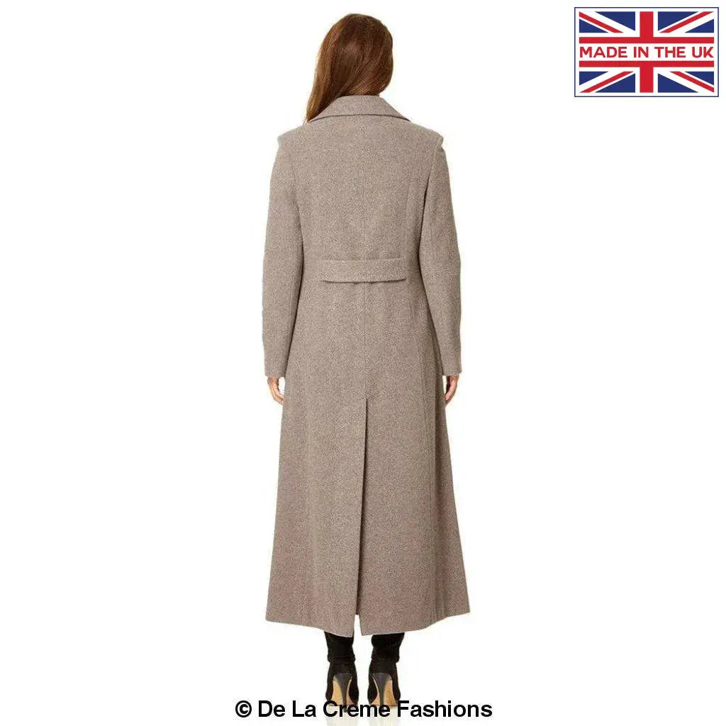 Megan Wool & Cashmere Blend Double Breasted Winter Coat