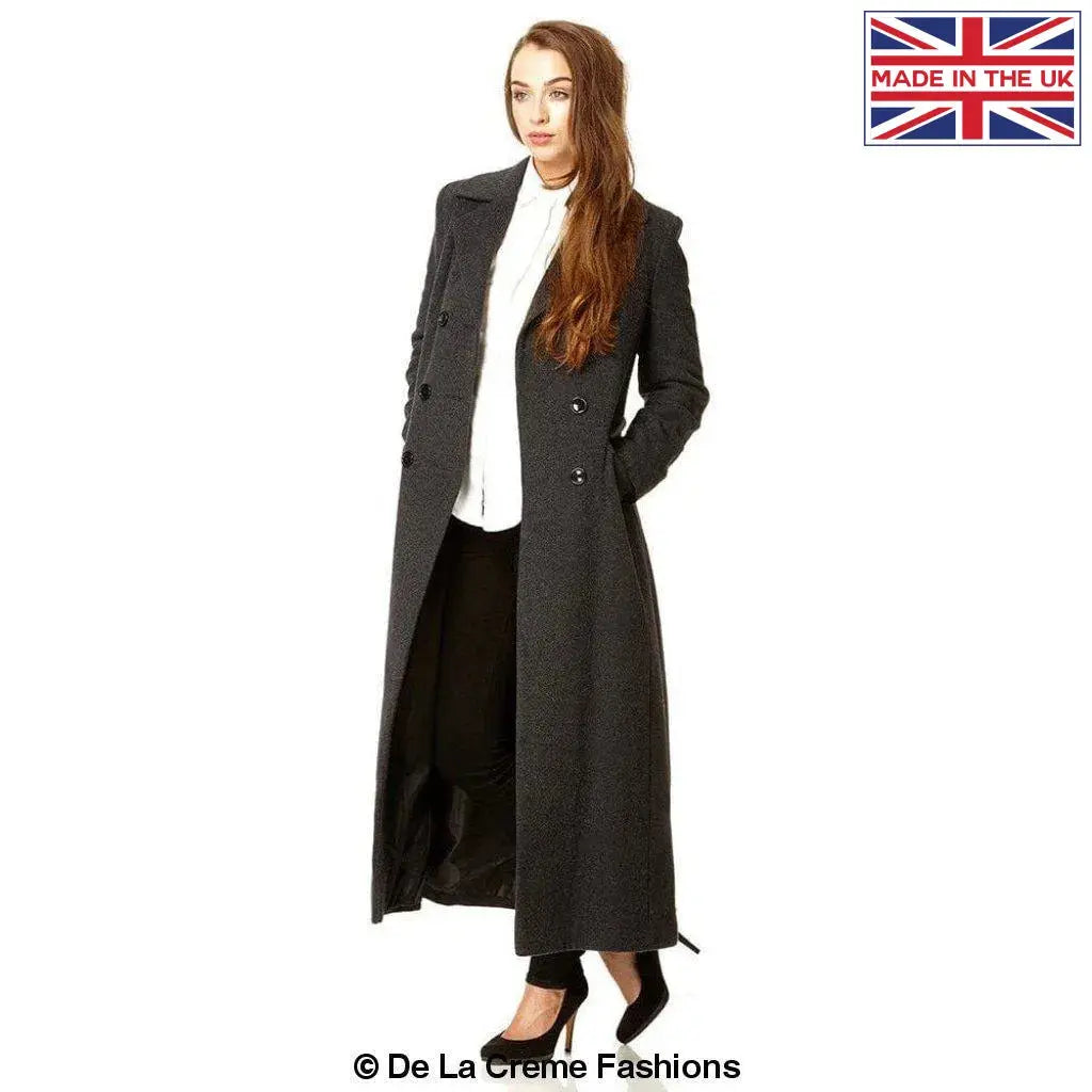 Megan Wool & Cashmere Blend Double Breasted Winter Coat