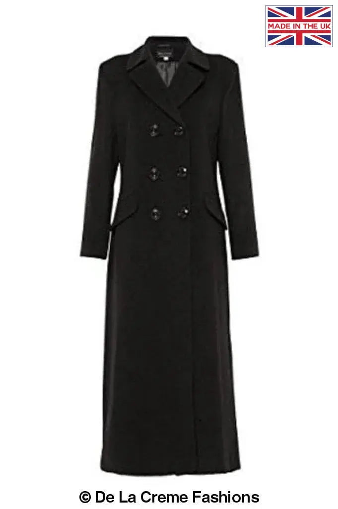 Megan Wool & Cashmere Blend Double Breasted Winter Coat