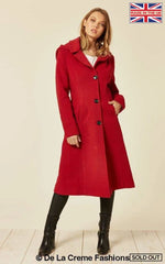 Beatrice Wool And Cashmere Hooded Mid Length Coat