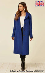 Beatrice Wool And Cashmere Hooded Mid Length Coat