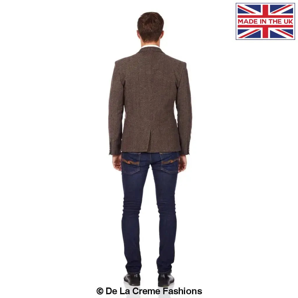 De La Creme MAN - Men's Wool & Cashmere Blend Blazer