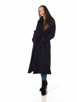 De La Creme - Womens Longline Hooded Winter Coat