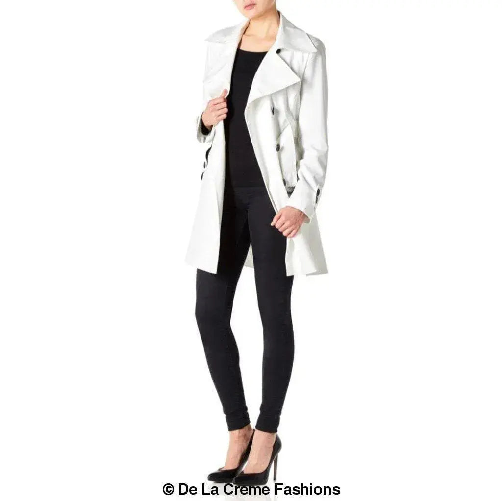 Alice Mid Length Belted Mac Coat