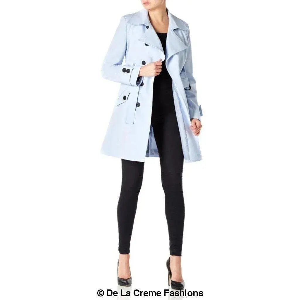 Alice Mid Length Belted Mac Coat