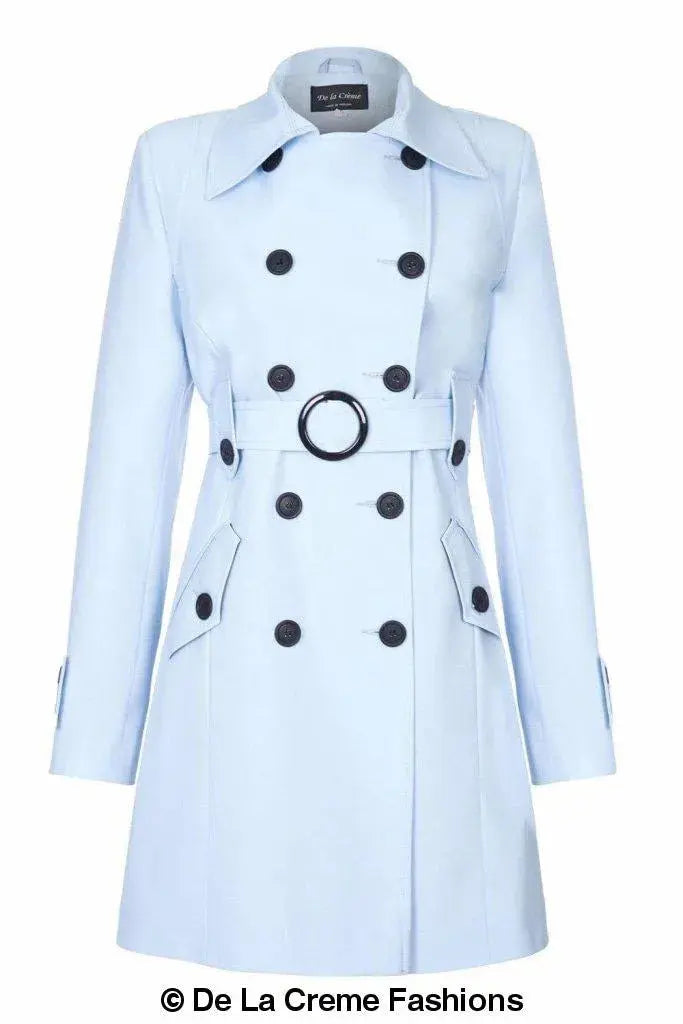 Alice Mid Length Belted Mac Coat