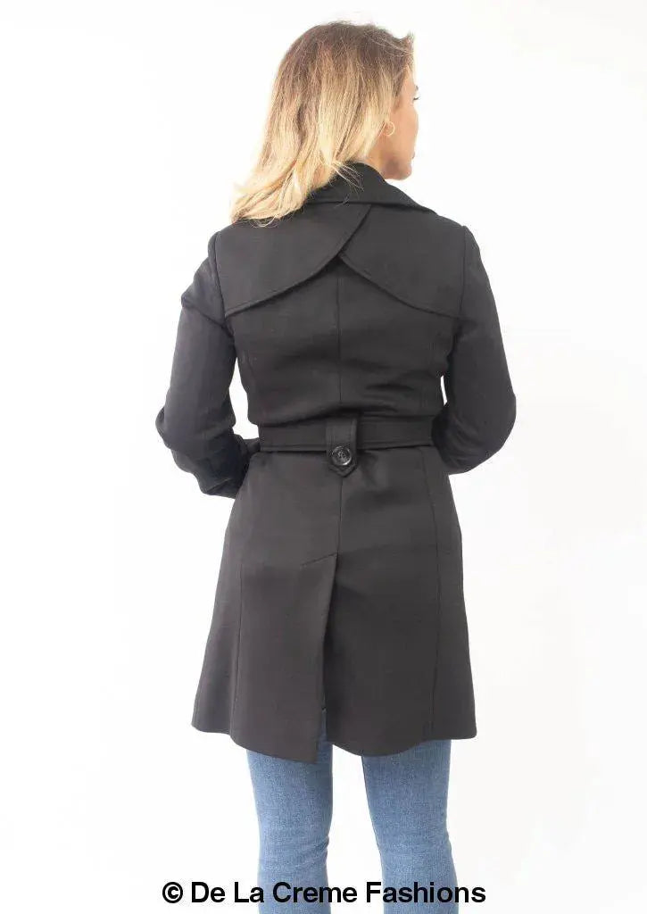Alice Mid Length Belted Mac Coat