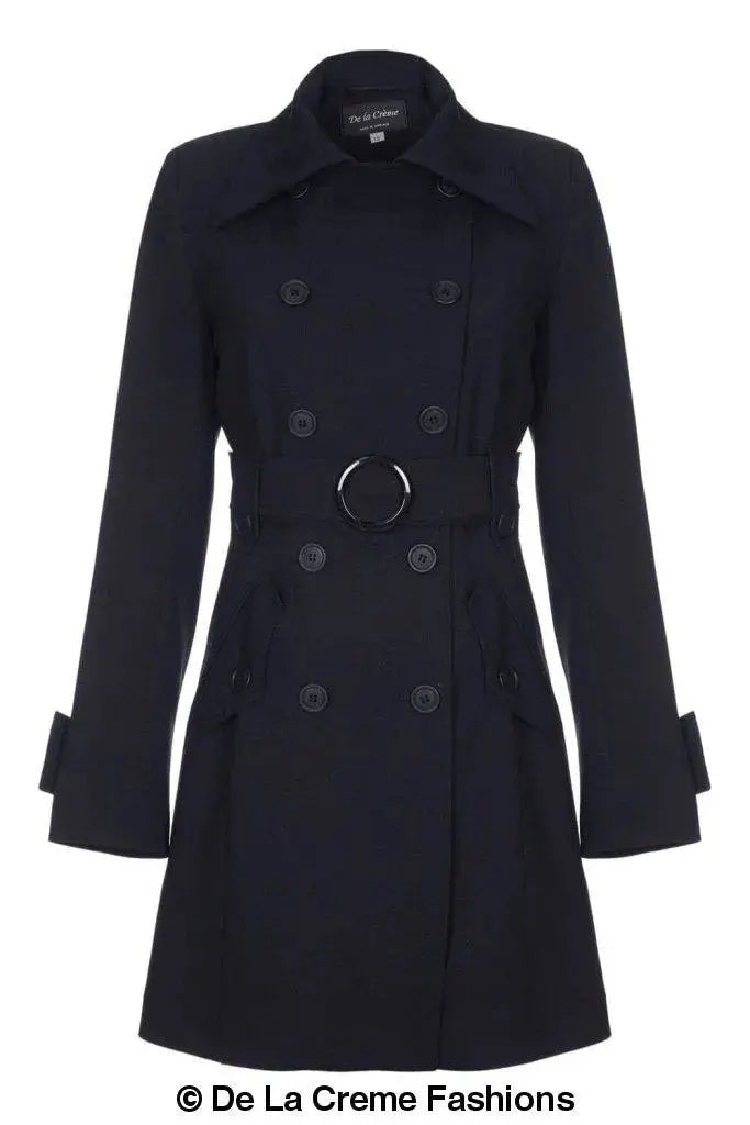 Alice Mid Length Belted Mac Coat