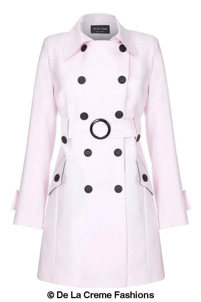 Alice Mid Length Belted Mac Coat