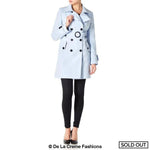 Alice Mid Length Belted Mac Coat