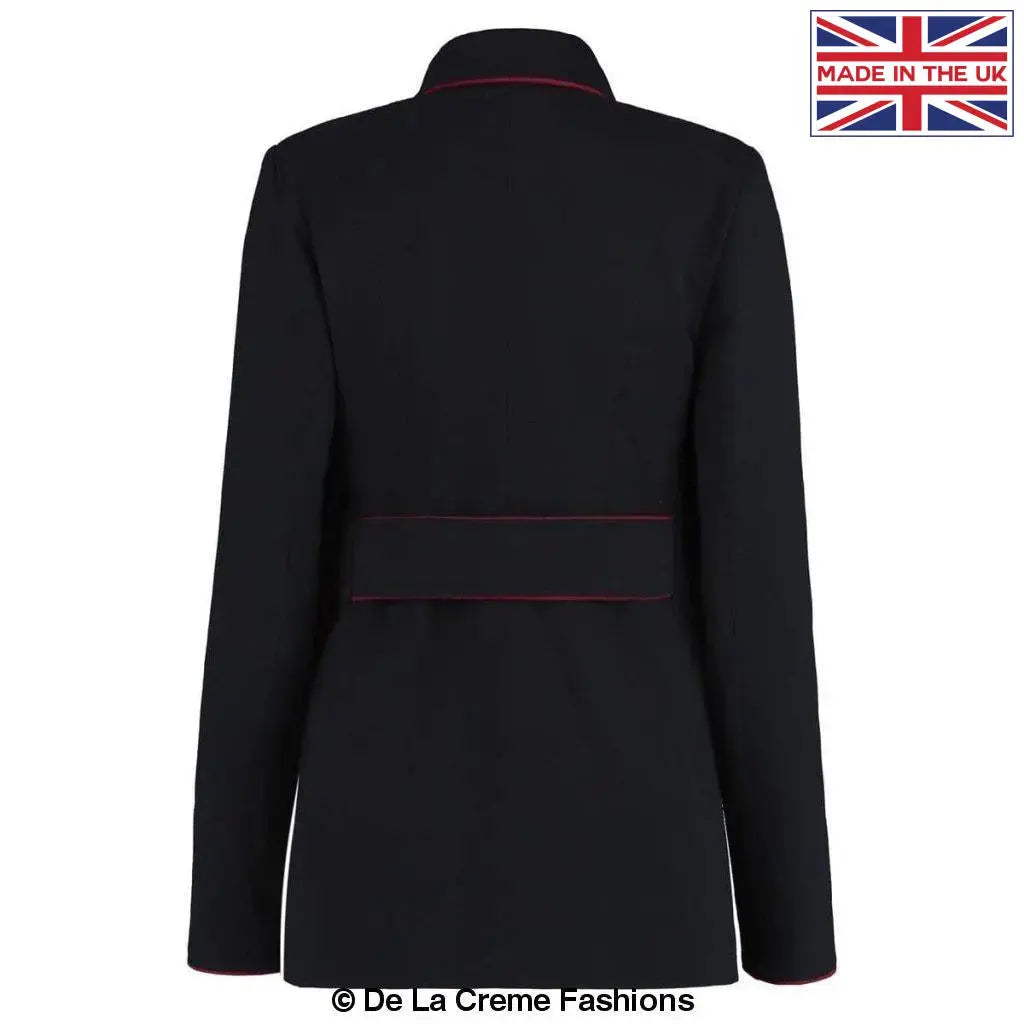 De La Creme - Women's Military Style Pea Coat