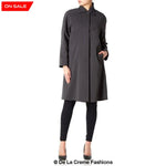 De La Creme - Womens Oversized Knee Length Plus Size Mac