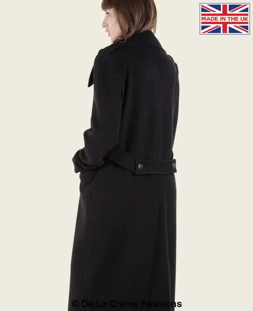 MARQUETTA - Double Breasted Long Coat