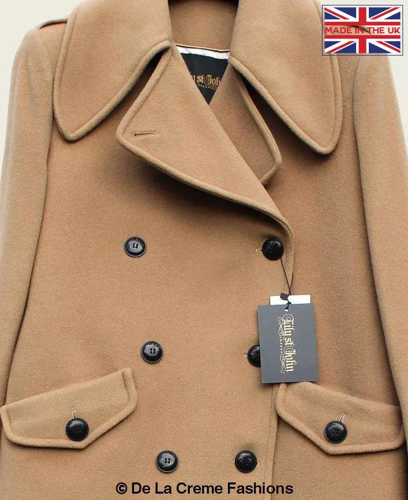 MARQUETTA - Double Breasted Long Coat