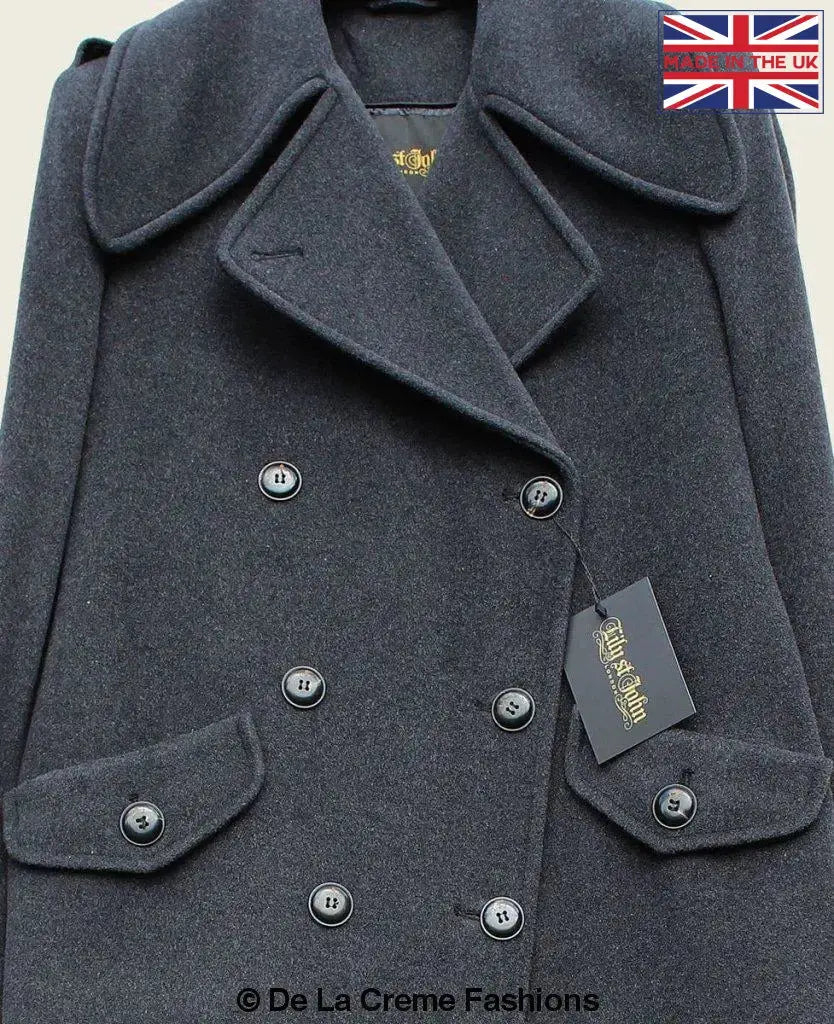 MARQUETTA - Double Breasted Long Coat