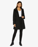 Stephanie Double Breasted Hooded Coat