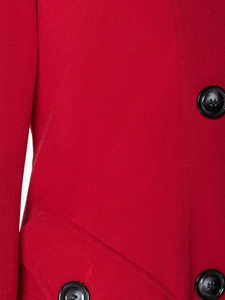 Spring/summer Double Breasted Skater Coat (1102-Sp)