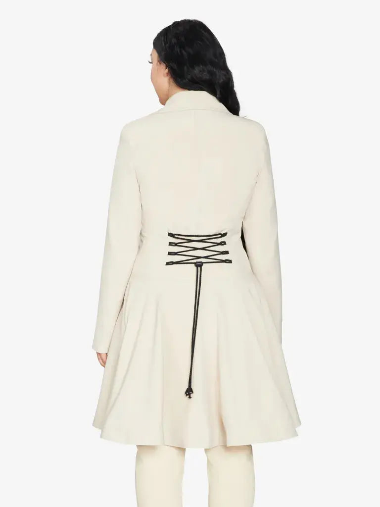 Spring/summer Double Breasted Skater Coat (1102-Sp)