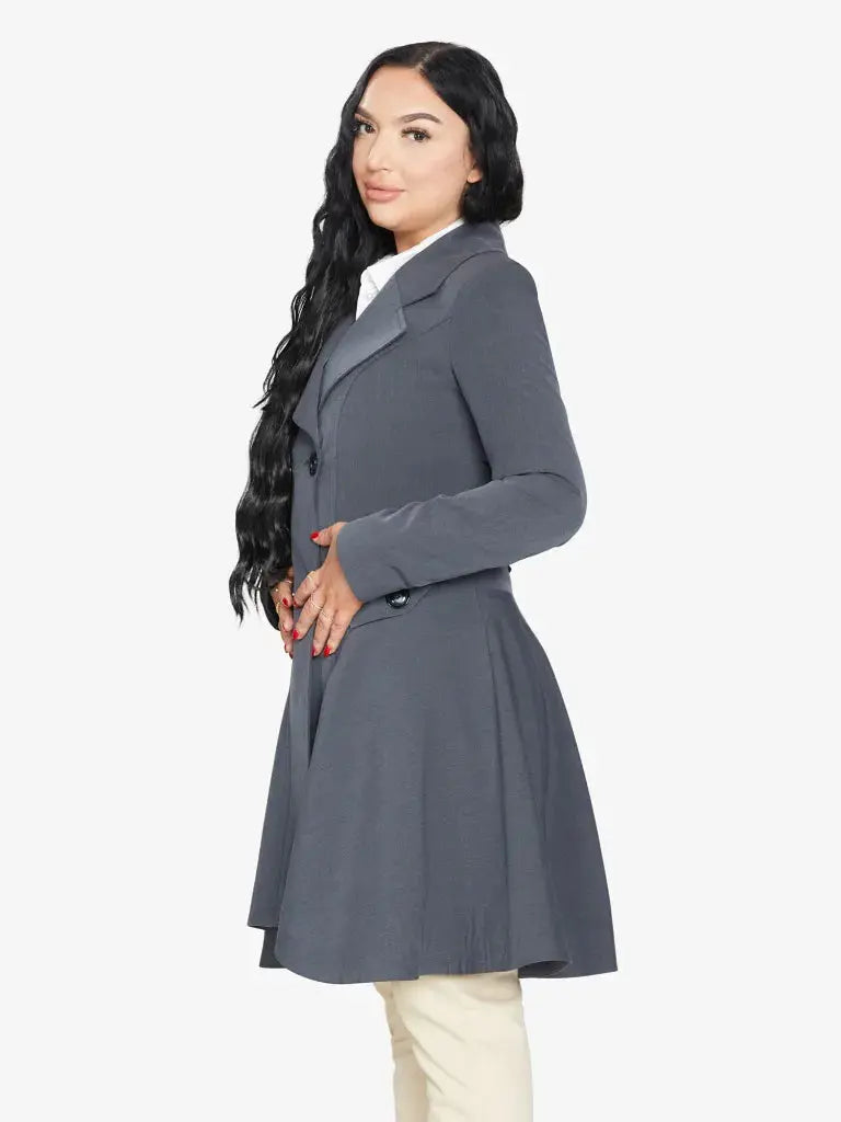 Spring/summer Double Breasted Skater Coat (1102-Sp)
