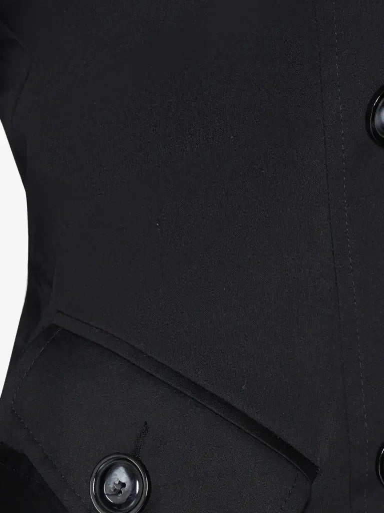 Spring/summer Double Breasted Skater Coat (1102-Sp)