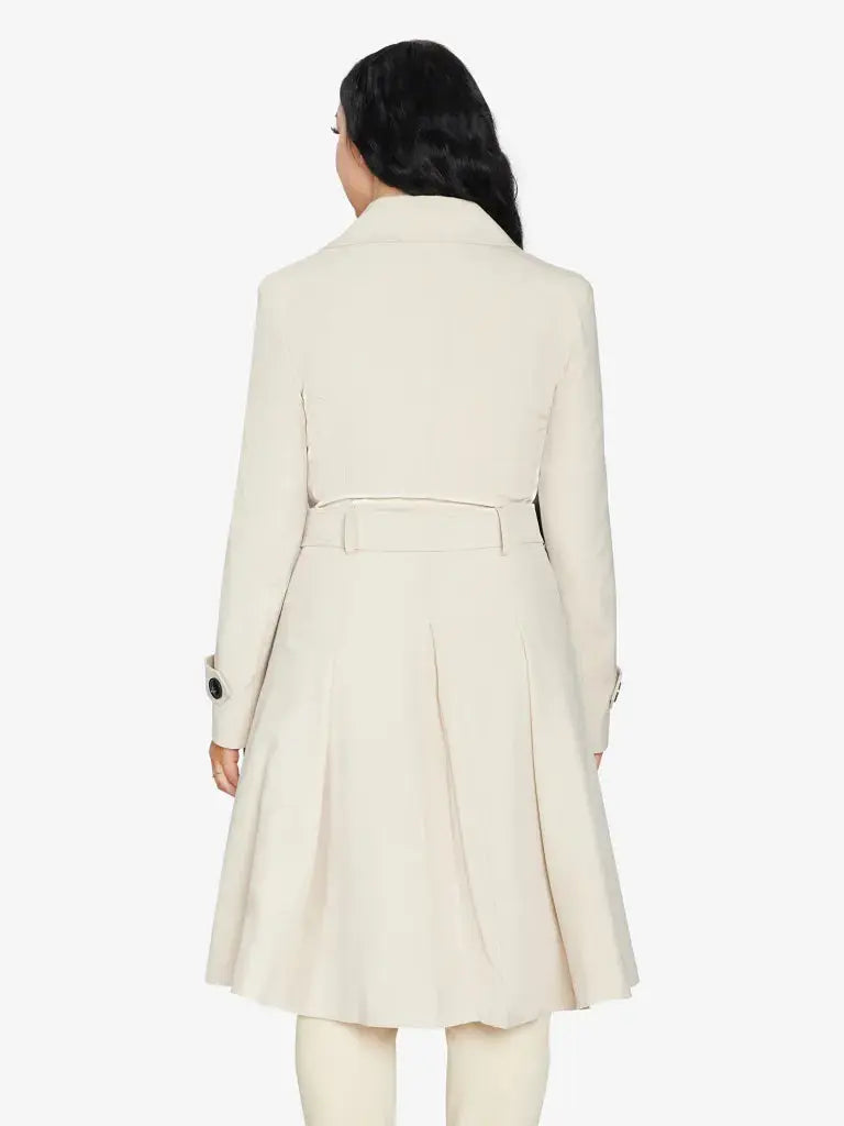 Spring/summer Double Breasted Trench Mac Coat (1201-Sp)